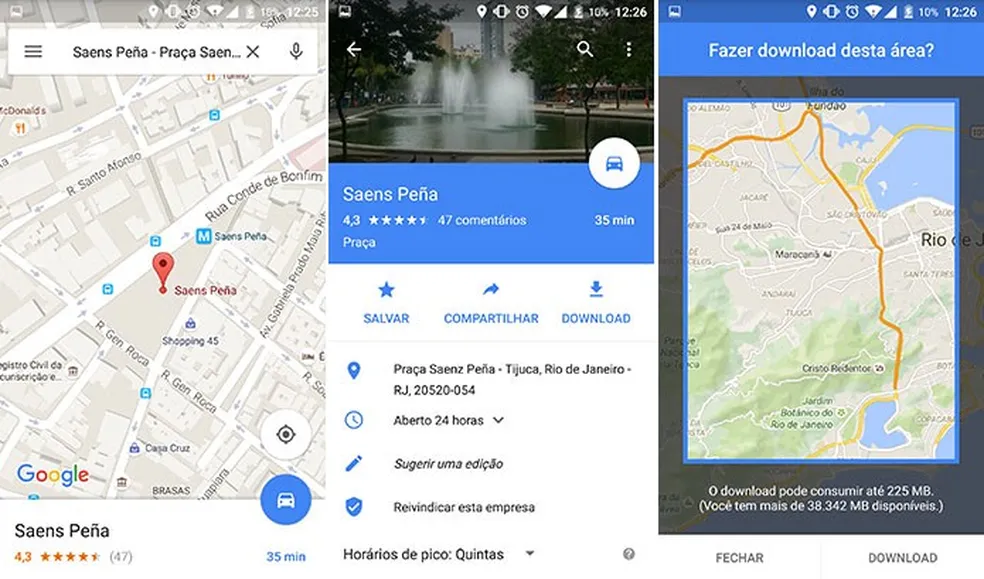 Mapas Offline do Google Maps - Tech Tudo