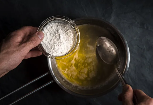 Molho bechamel Roux - Band Receitas