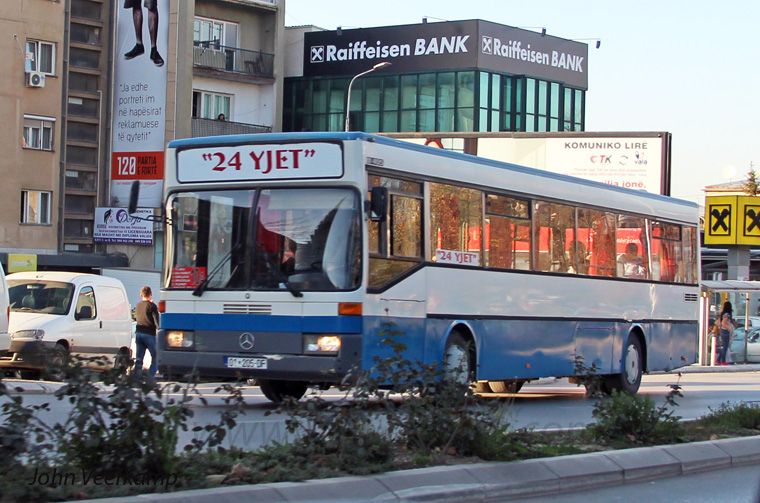 Ônibus circular de Pristina no Kosovo - Kosovo Bus
