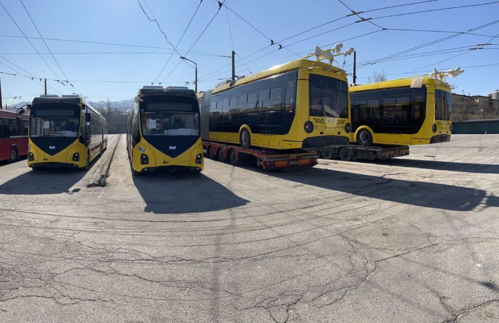 Ônibus modernos de Sarajevo - Sarajevo Times