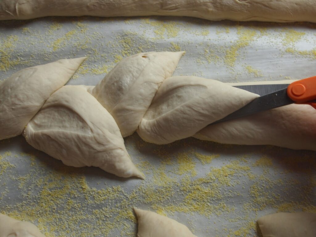 Pães franceses: Pain d'Epi - G Bakes