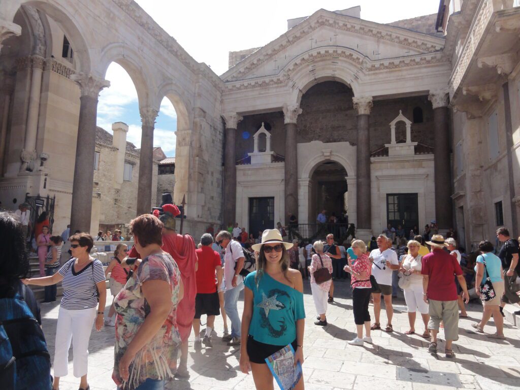 Palácio de Diocleciano em Split: um dos lugares mais lindos do planeta (mesmo abarrotado de gente)!