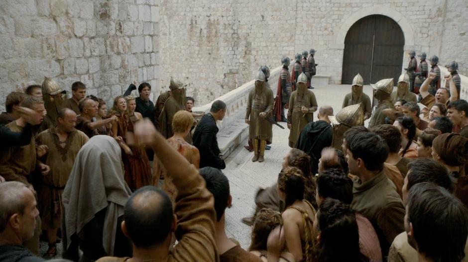 Parte da caminhada da vergonha da Cersei passou pelo Ploce Gate em Dubrovnik - Wunderhead