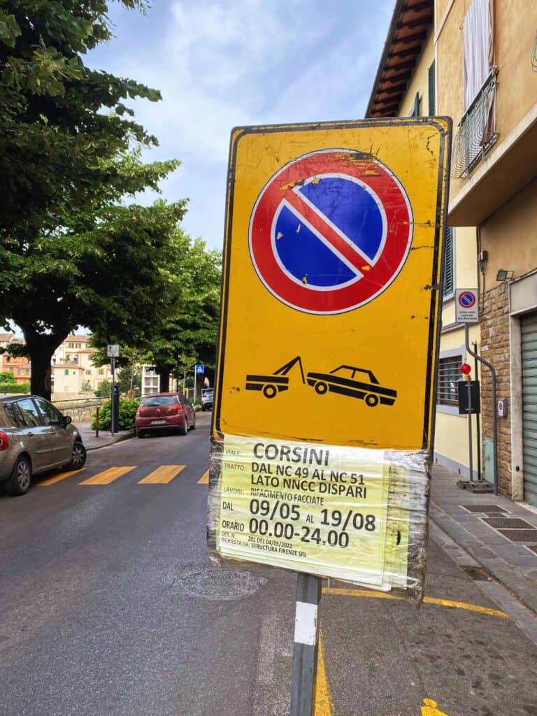 Regras de estacionamento na Itália - Mom in Italy
