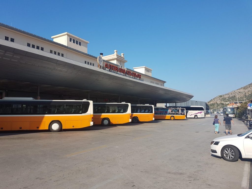 Transporte na Croácia: Rodoviária de Dubrovnik - Bus Croatia