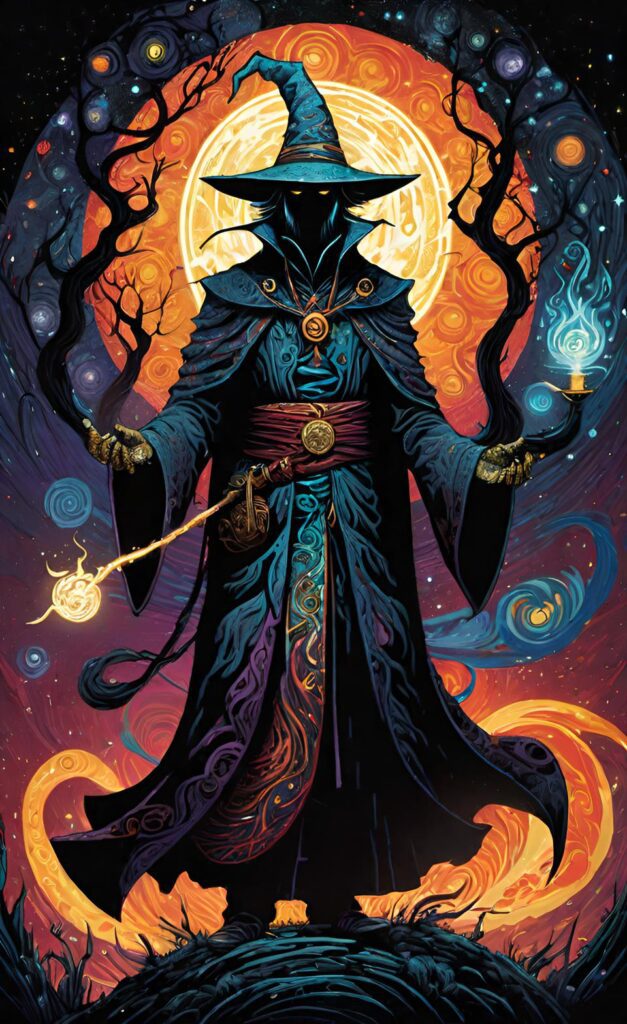 Versão masculina do arquétipo de Jung do Mago