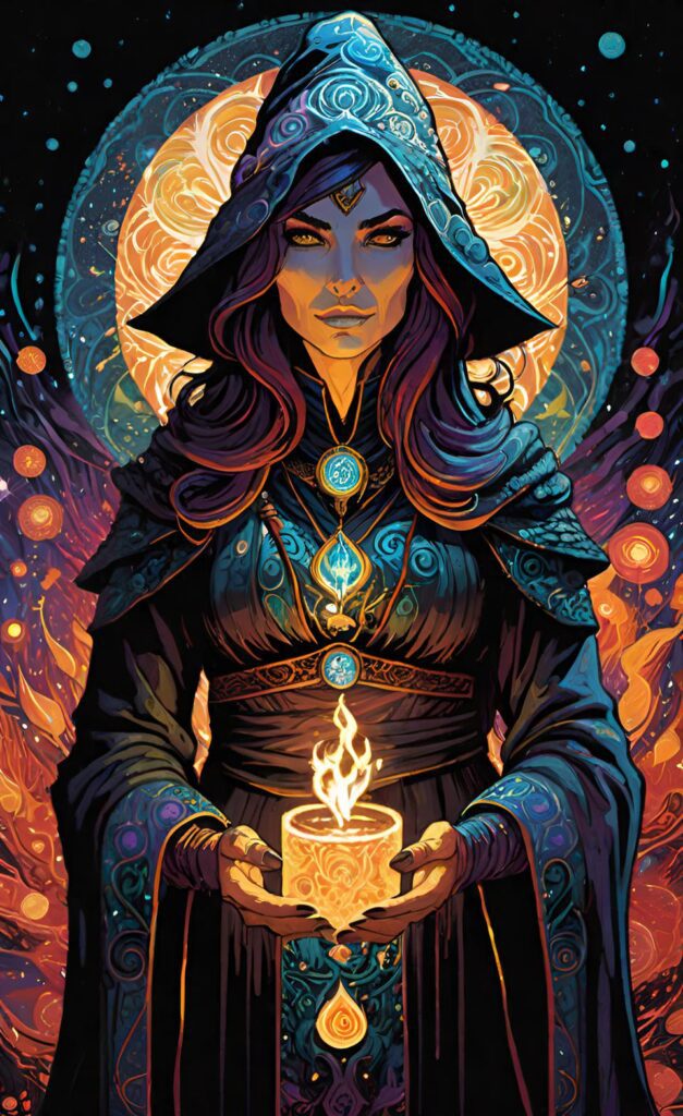 Versão feminina do arquétipo de Jung do Mago