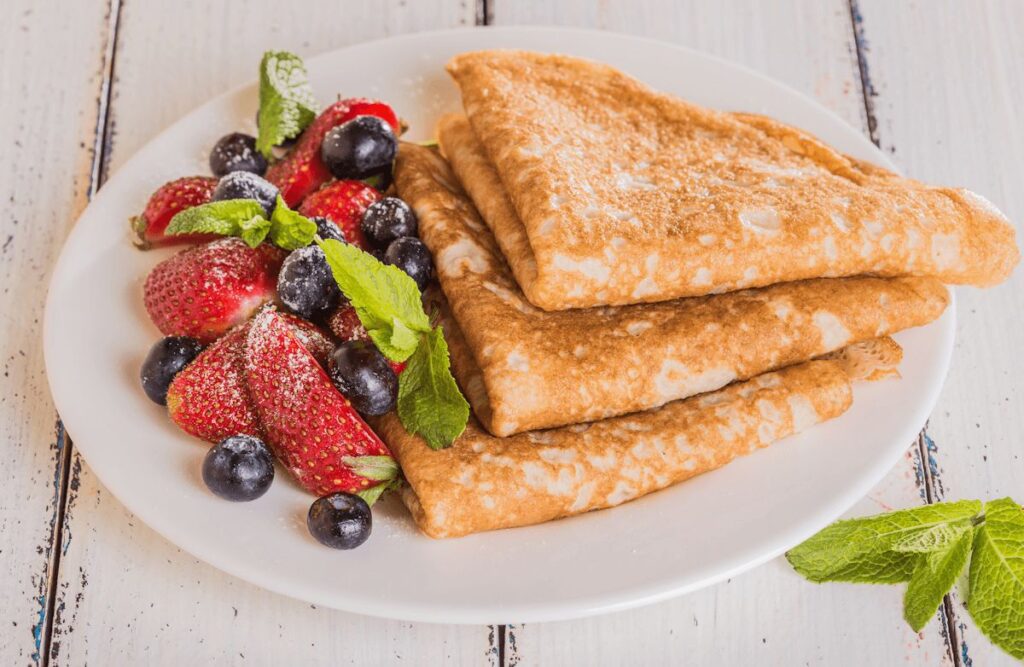 Lanches clássicos da culinária francesa: Crepes franceses - PeopleOne Health portal