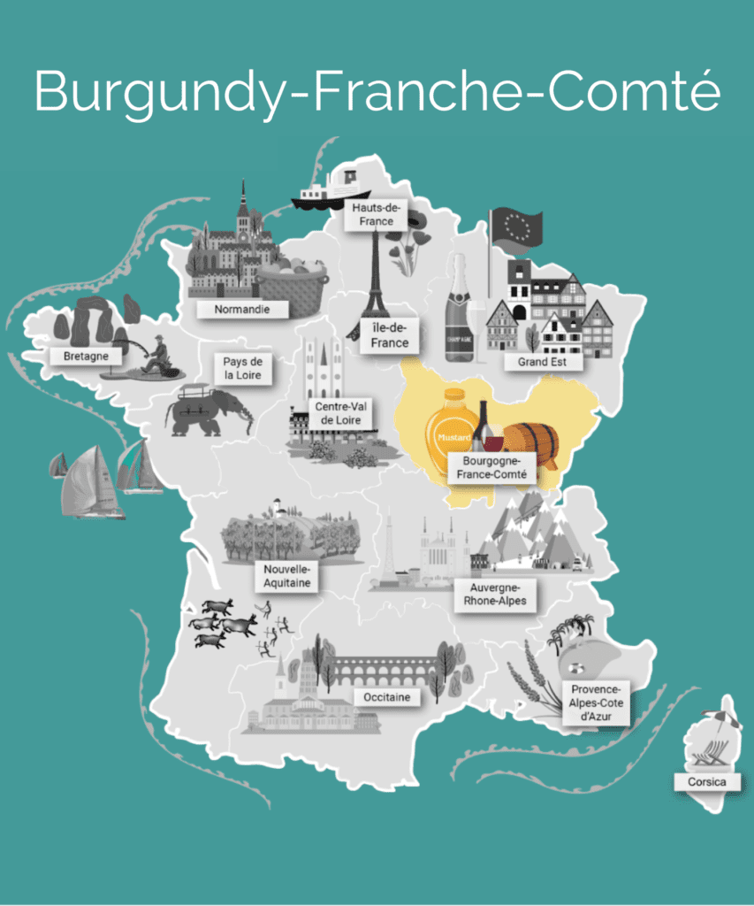 Região de Bourgogne-Franche-Comté - Complete France