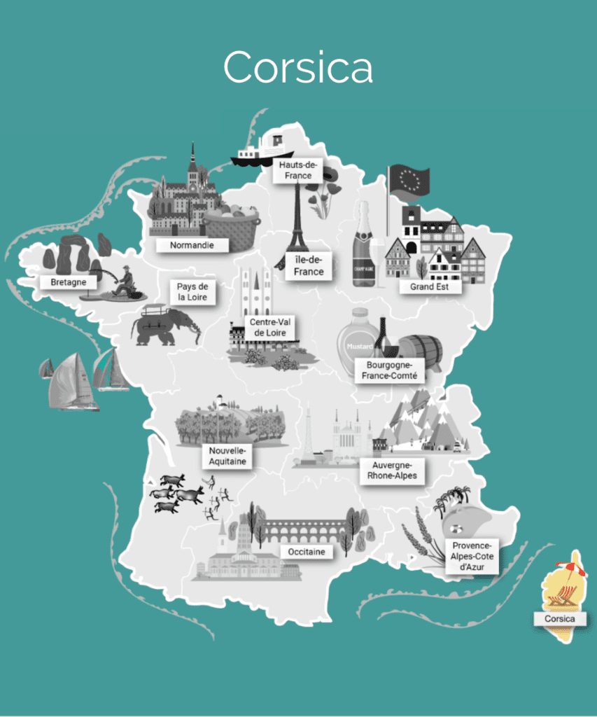 Região de Corsega - Complete France