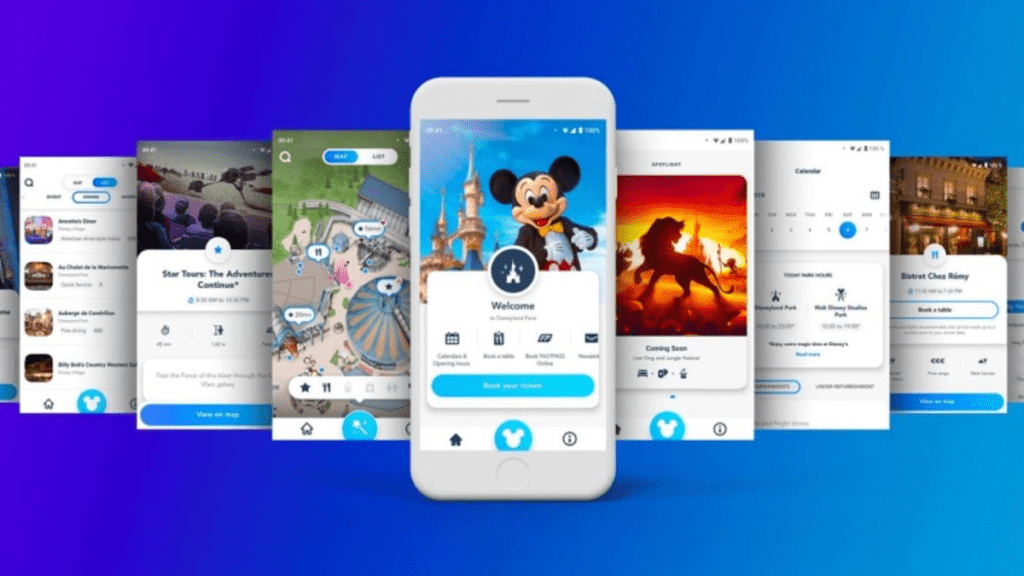 Aplicativo da Disneyland Paris - Dicas de Paris