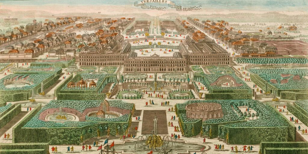 Expansão dos Jardins de Versalhes - BnF Passerelle