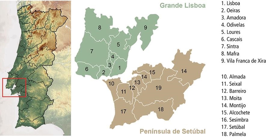 Área Metropolitana de Lisboa - SciELO