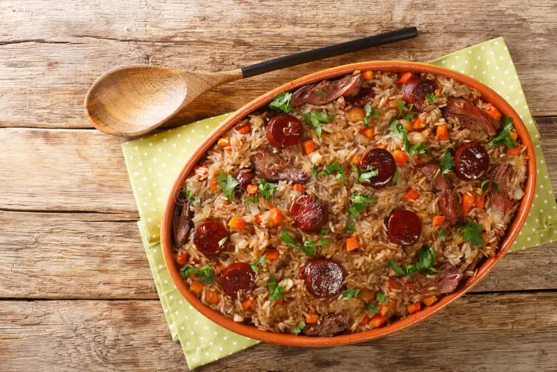 Arroz de pato Portugal - Dreamstime