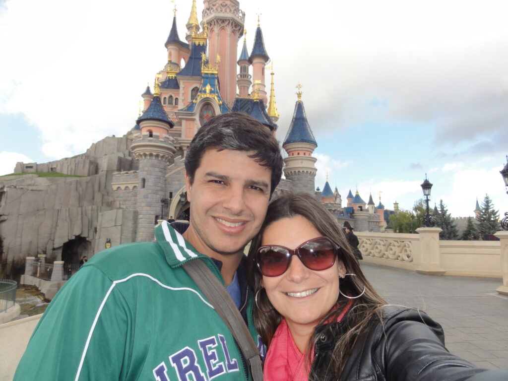 À tarde: Disneyland Park