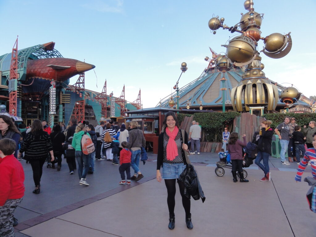 Space Mountain na Disneyland Paris