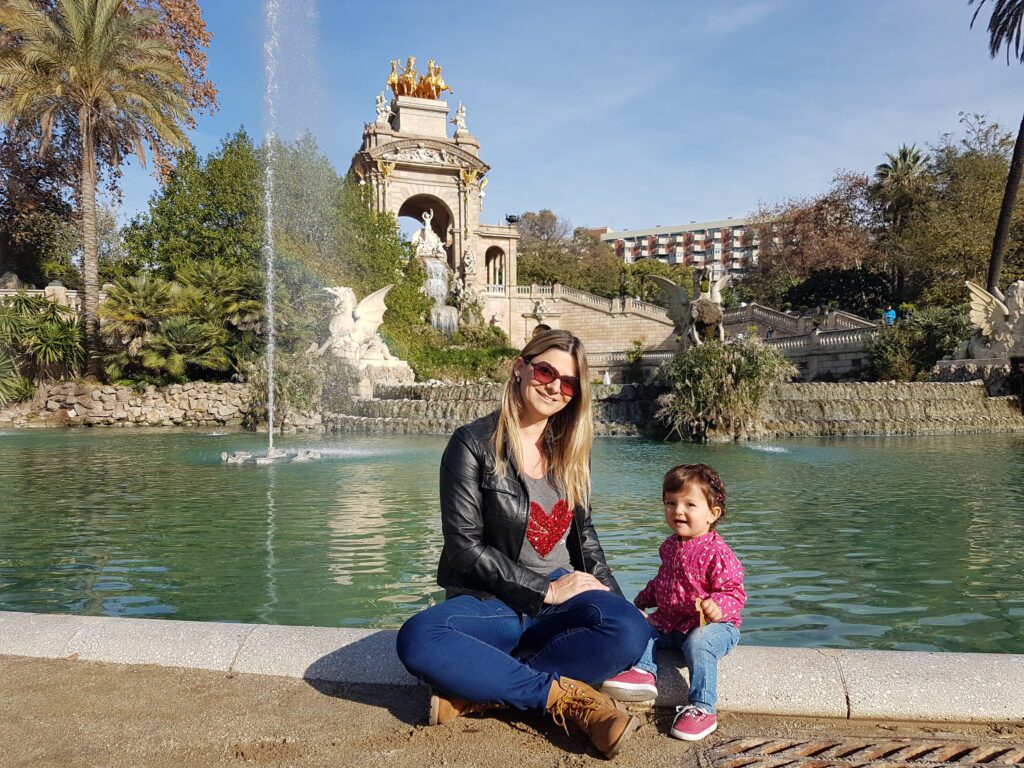 Que prazer voltar a Barcelona pra trazer a mochileirinha #1