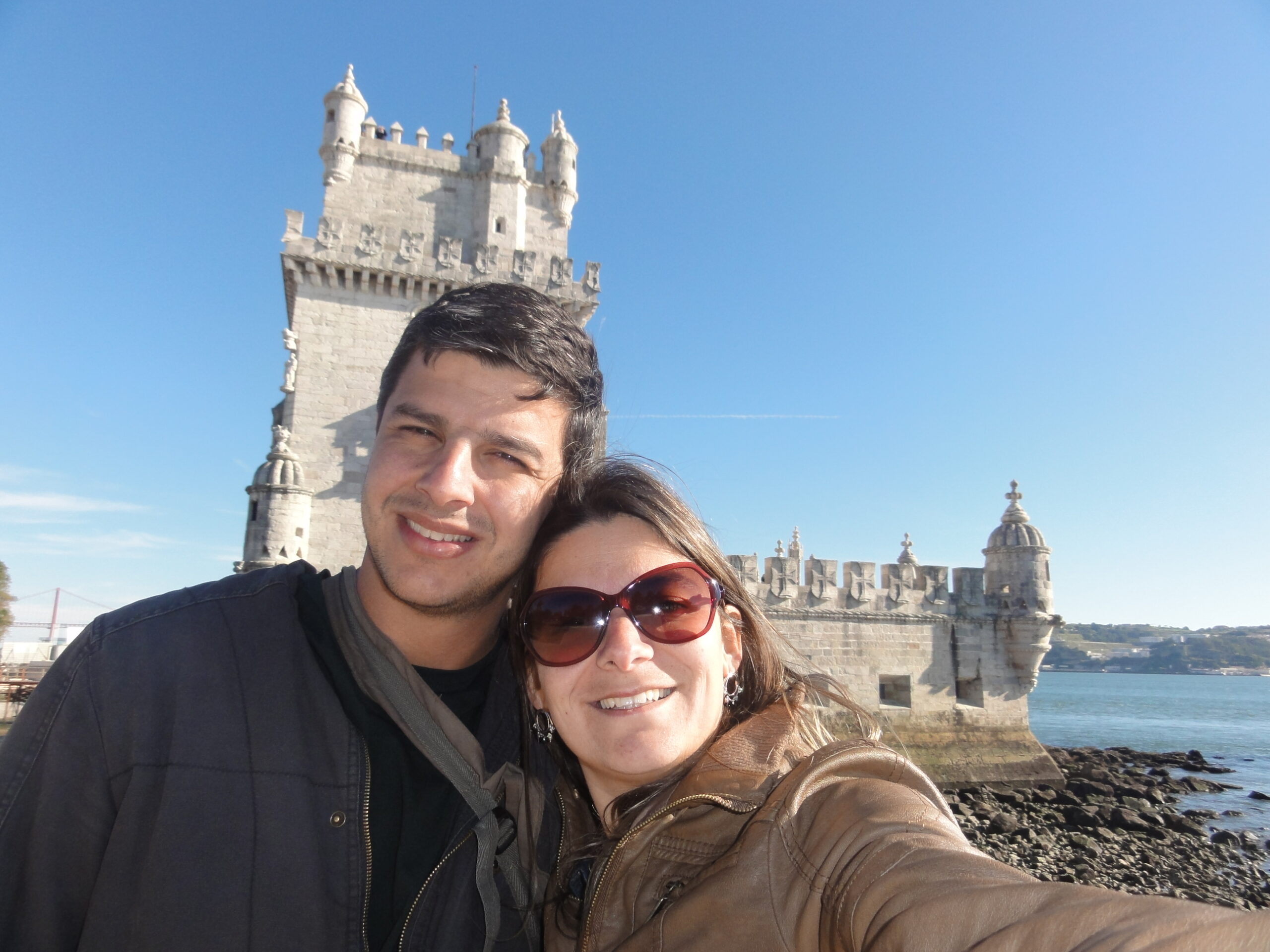 Família curtindo Portugal