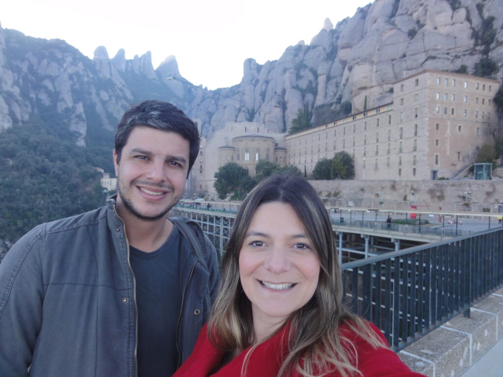 O impressionante Monastério de Montserrat na Catalunha Espanha