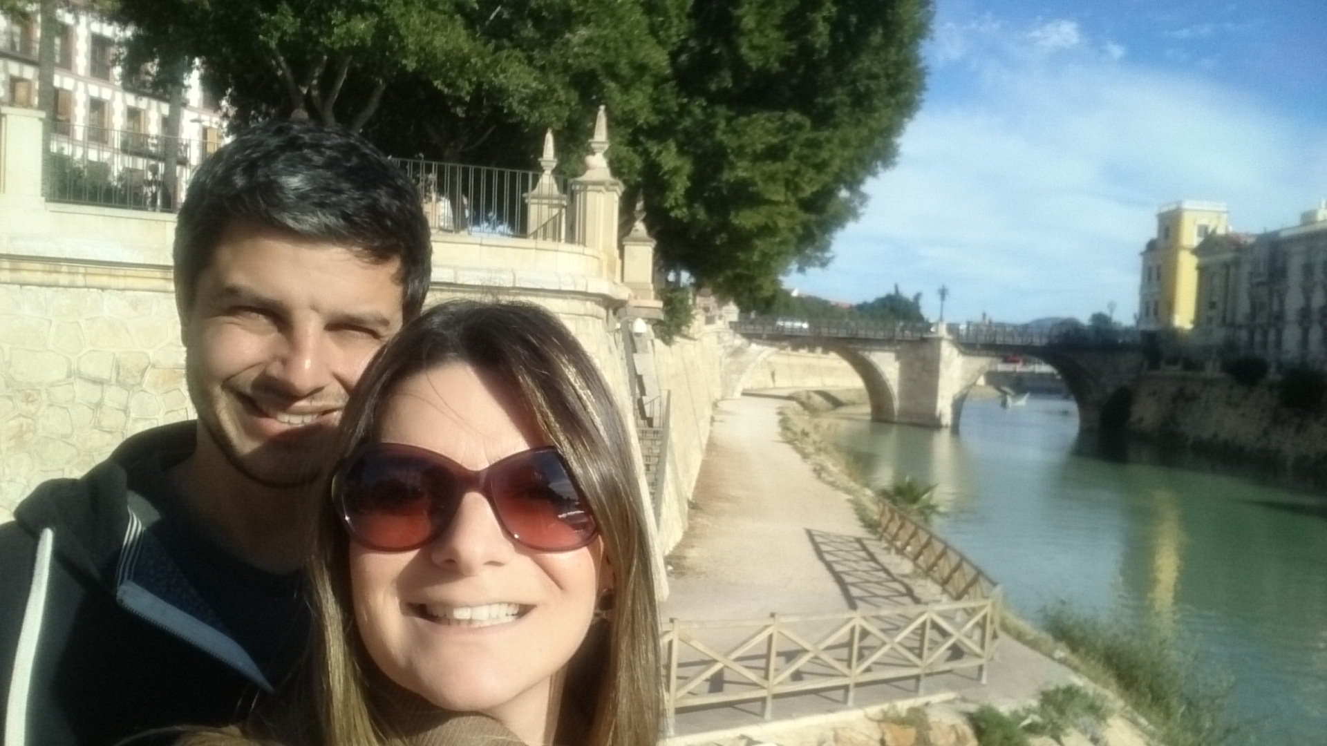 Dia de sol (e câmera do cel embaçada) em Múrcia