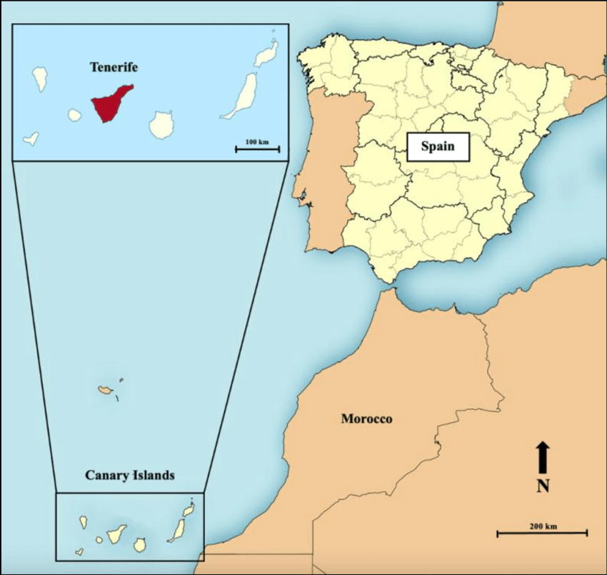 Mapa das Ilhas Canárias - Research Gate