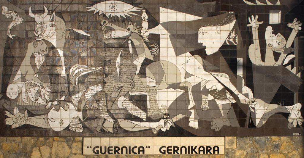 Quadro Guernica de Picasso - MST