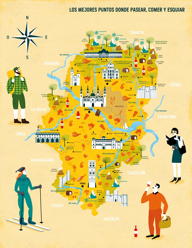 Região de Aragão na Espanha - Pinterest