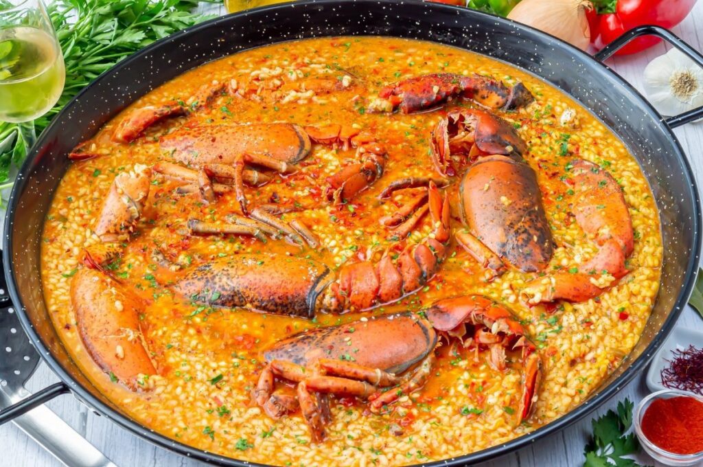 Arroz com Bogavante Espanha - Bon Viveur