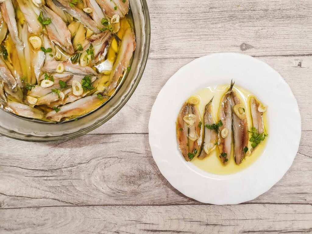 Boquerones en vinagre Espanha - Andalucia In My Pocket