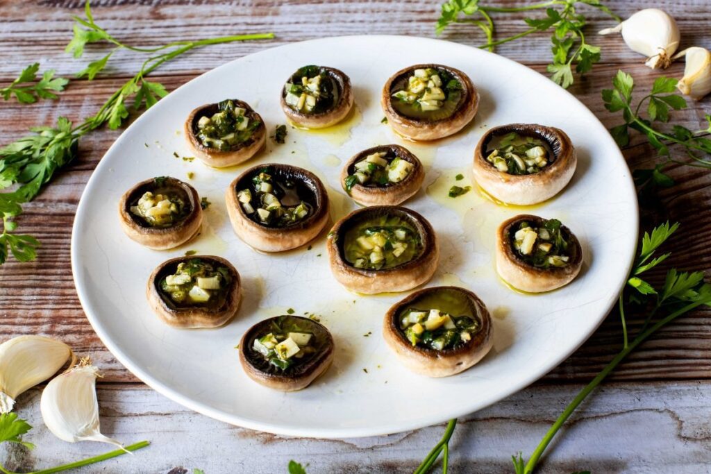 Champiñones a la Plancha Tapas espanholas - Bon Viveur