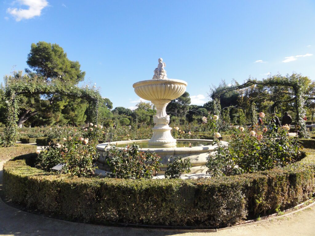 A área de La Rosaleda, no Parque do Retiro, em pleno outono de Madrid - Magu Mathias