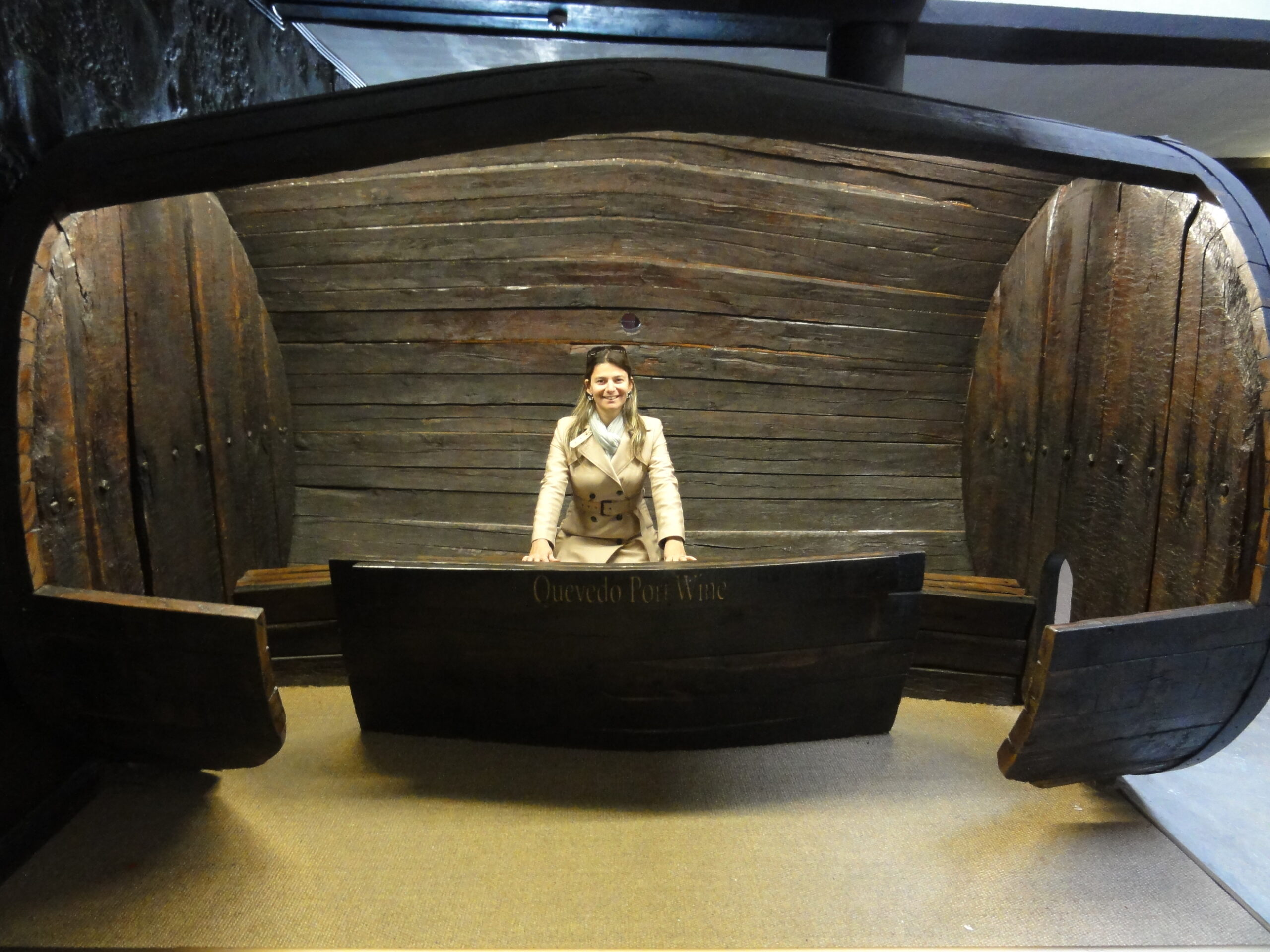 Visitando a vinícola Quevedo em Vila Nova de Gaia