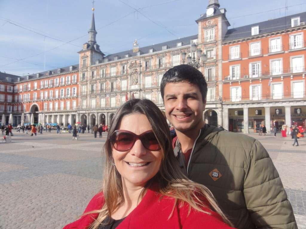 Para sempre apaixonados pela Plaza Mayor e por essa linda cidade chamada Madrid