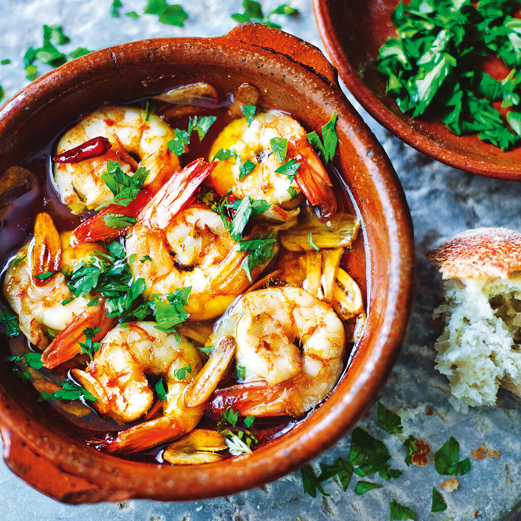 Gambas al ajillo Espanha - The Spanish Chef