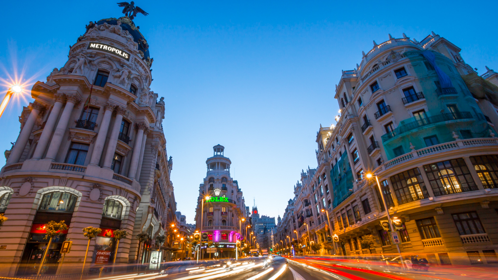 Gran Via de Madrid - Madrid Sensations Tours