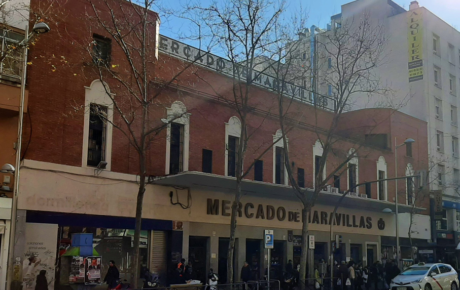 O histórico Mercado de Maravillas no bairro de Tetuán Madrid - Tetuan 30 dias