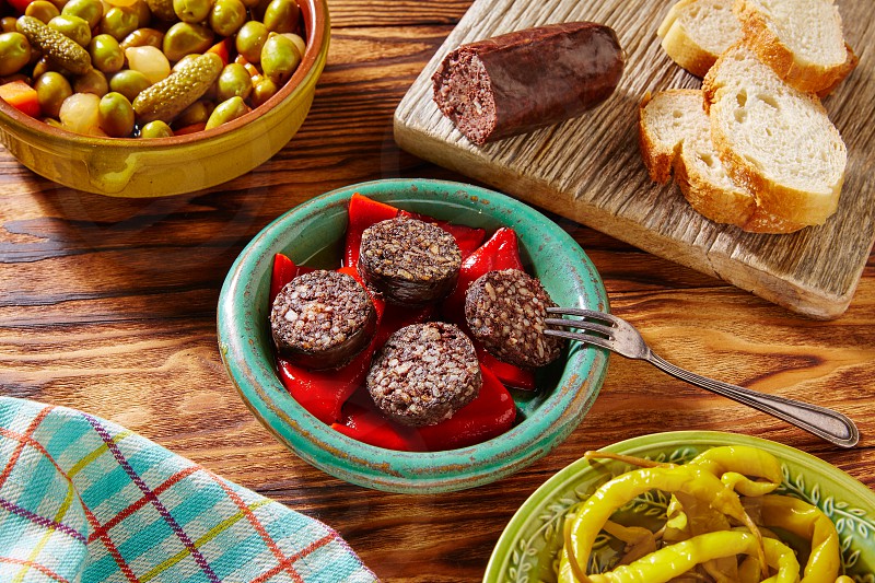 Morcilla de Burgos Tapas espanholas - StudioNow