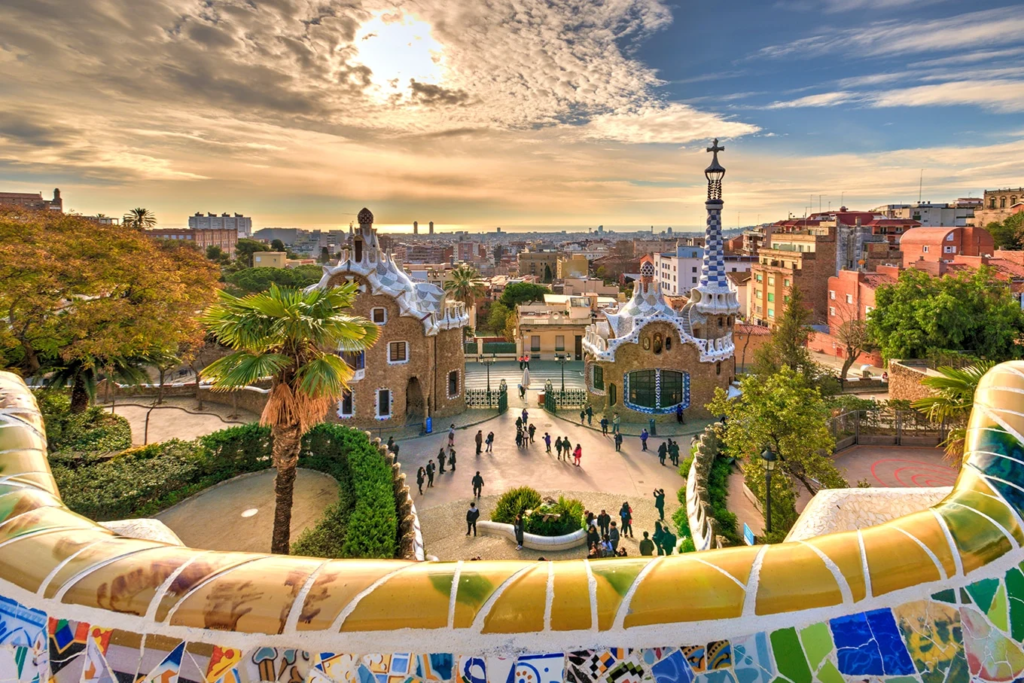 Parque Guell em Barcelona - Euro Dicas Turismo