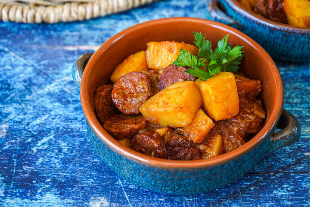 Patatas a la Riojana Tapas espanholas - Tara's Multicultural Table