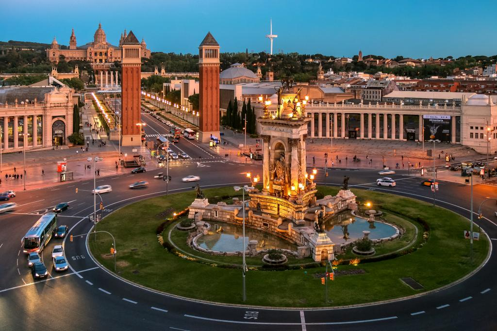 Plaça d'Espanya em Barcelona - GPSmyCity