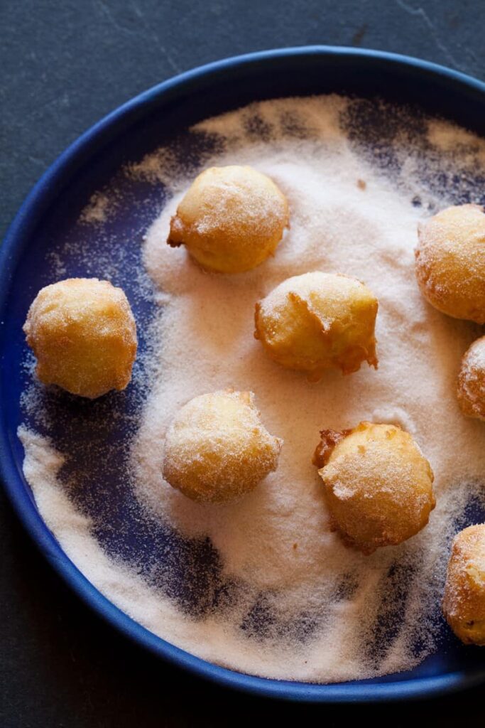 Sobremesas espanholas Bunuelos - Spoon Fork Bacon