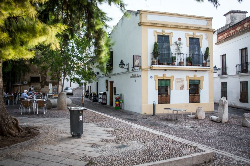 Plaza de Jerónimo Páez Córdoba - Puerta de los patios de Córdoba