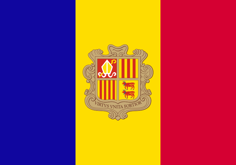 Bandeira de Andorra - Wikipedia