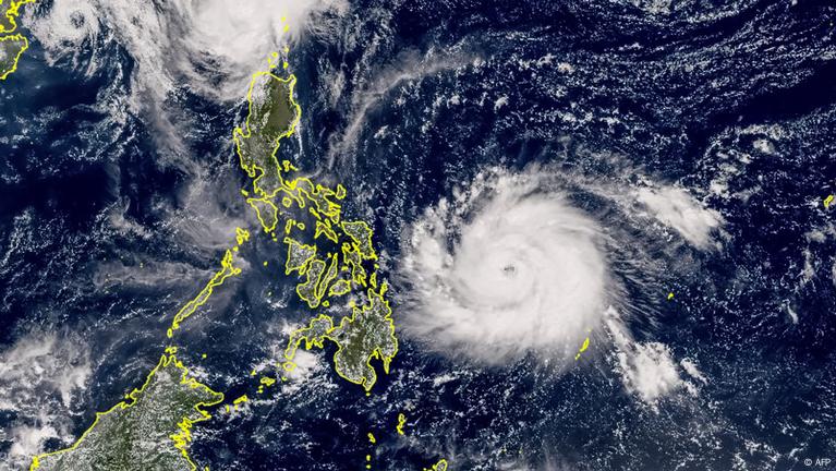 Clima das Filipinas Tufoes - DW