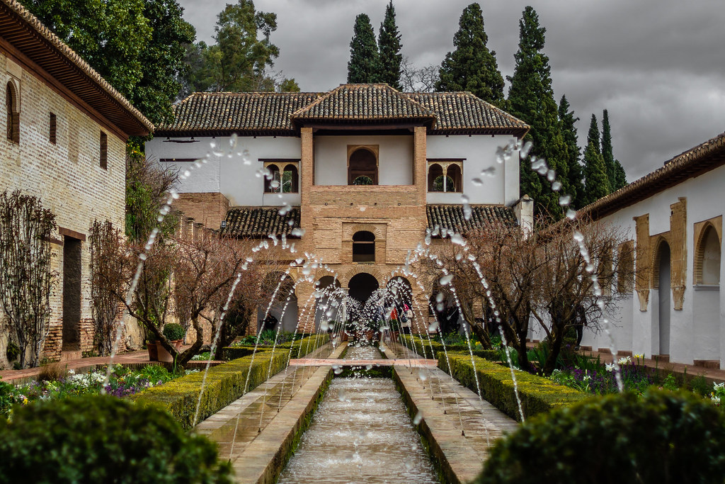 Patio de la Acequia Generalife Alhambra Granada - Flickr