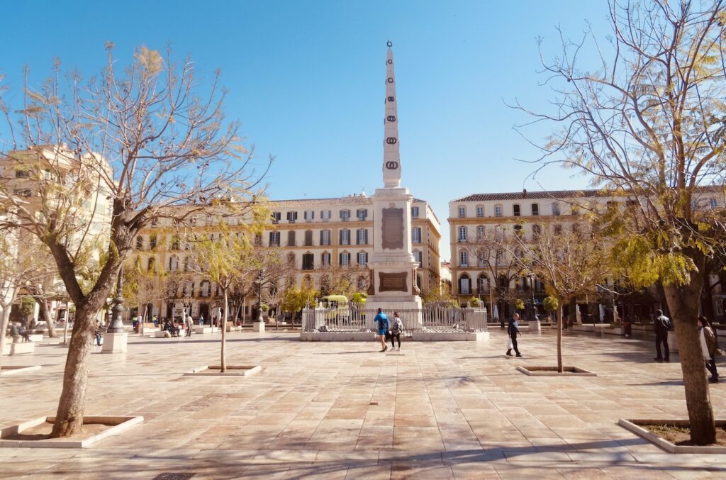 Plaza de la Merced Malaga - Leighton Travels!