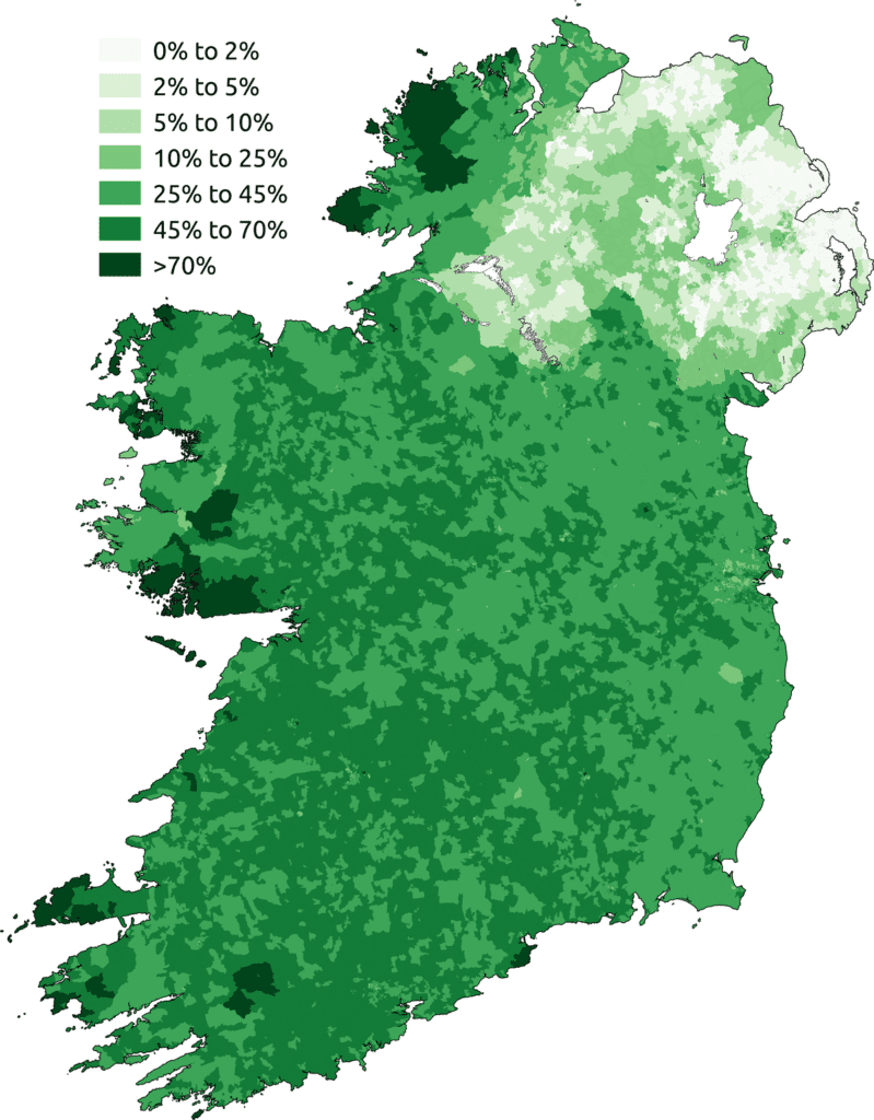 Evolução da língua irlandesa ao longo do tempo - Wikipedia