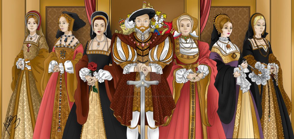 Religião na Inglaterra: Henrique VIII e suas seis esposas - DeviantArt