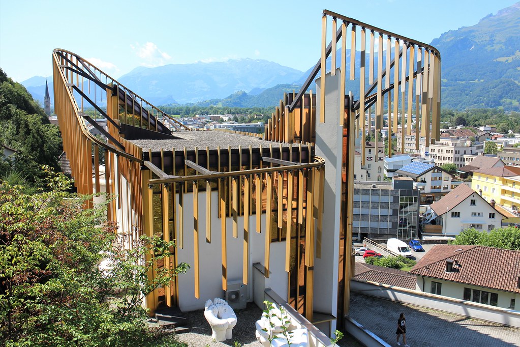 Arquitetura moderna de Vaduz - Flickr