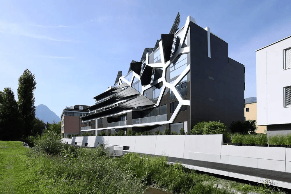 Construções modernas em Vaduz - e-architect